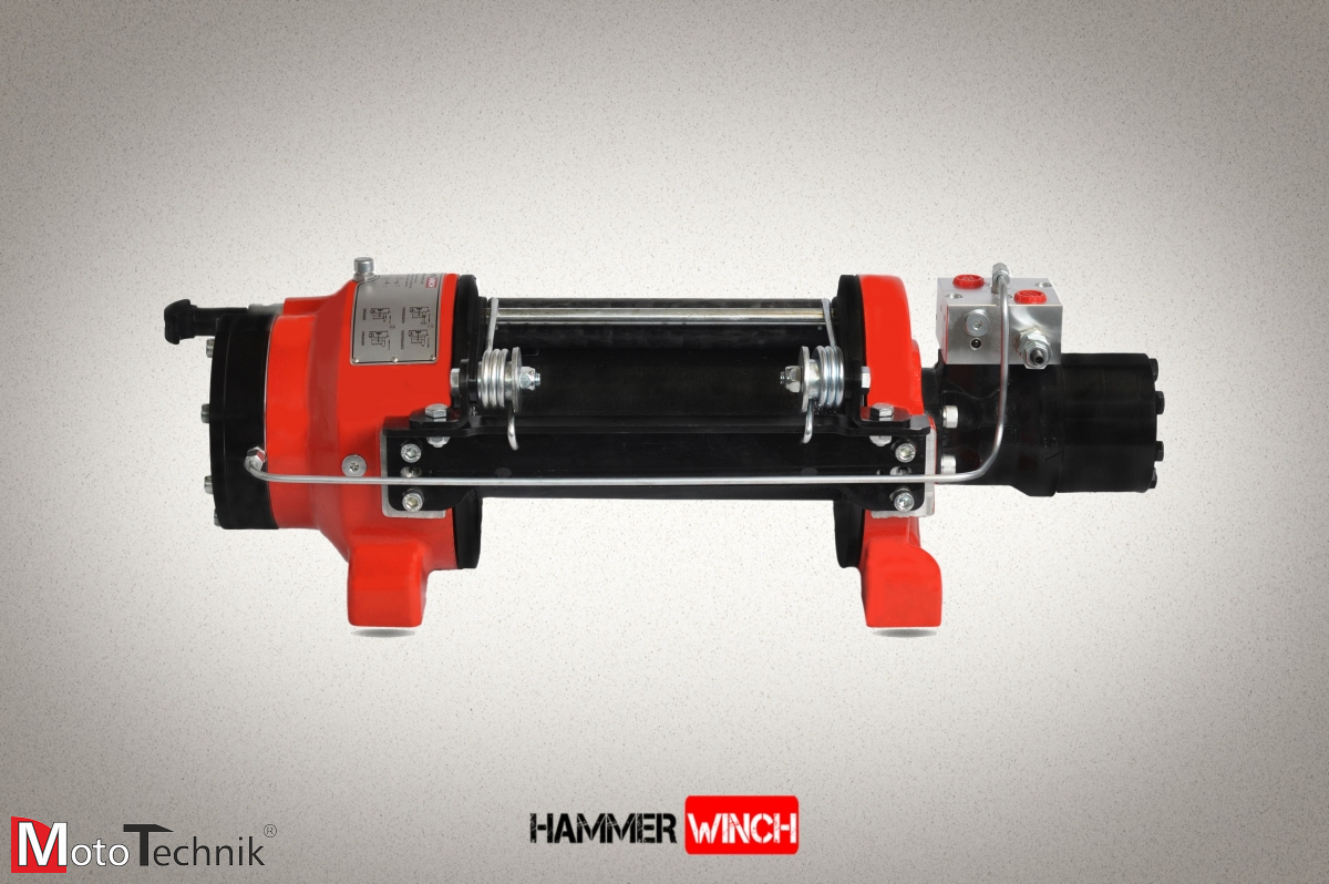 Wyciągarka hydrauliczna HAMMER HMW 7.8 PHT-ST- Manual Clutch (STEEL BODY )