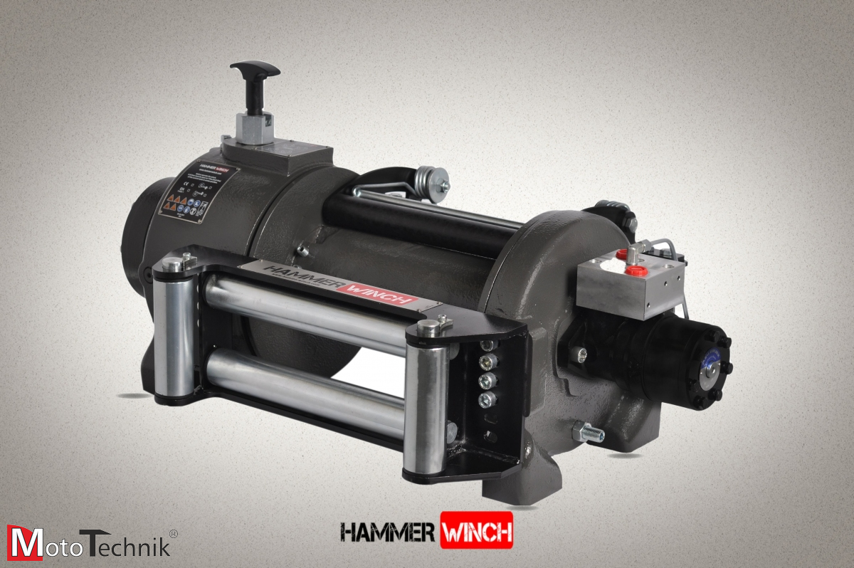 Wyciągarka hydrauliczna HAMMER HMW 15.0 PHT- Manual Clutch *