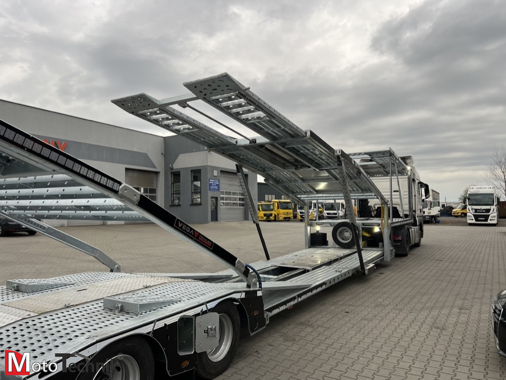 Naczepa VEGA TRAILER JEEP CARRIER VG-JE6 (rozsuwany środek)