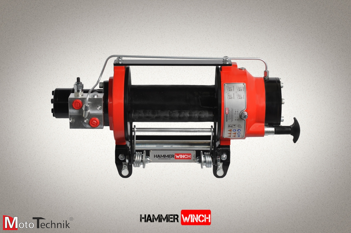 Wyciągarka hydrauliczna HAMMER HMW 4.0 PHT- ST- Manual Clutch (STEEL BODY )
