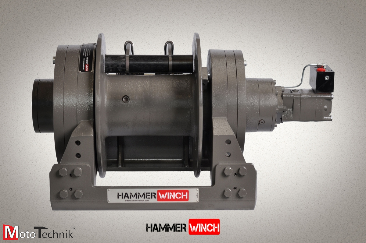 Wyciągarka hydrauliczna HAMMER HMW 30.0 PHT-EN-P - Pneumatic Clutch ***