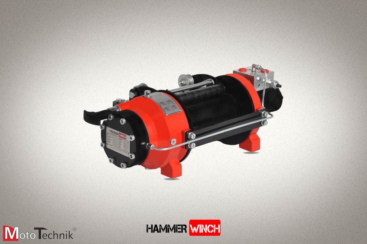 Wyciągarka hydrauliczna HAMMER HMW 5.8 PHT- Manual Clutch (ALUMINUM BODY)