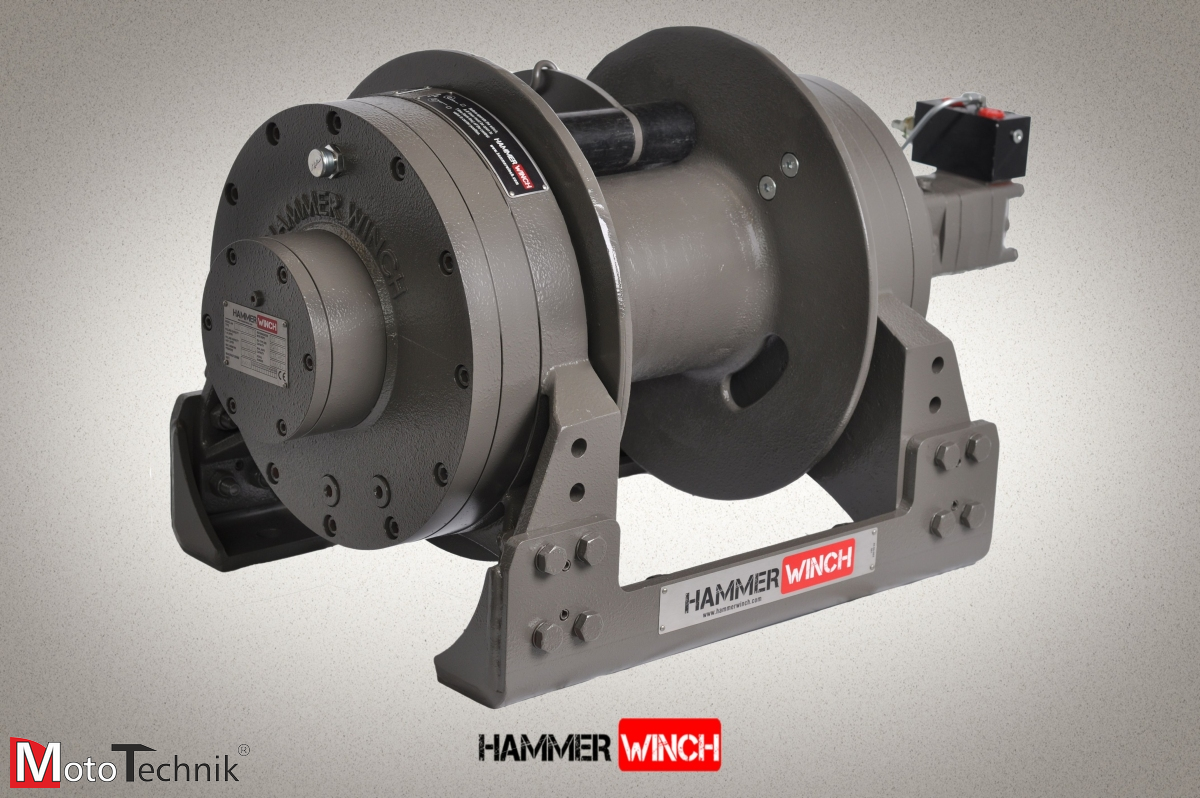 Wyciągarka hydrauliczna HAMMER HMW 25.0 PHT-EN-P - Pneumatic Clutch ***