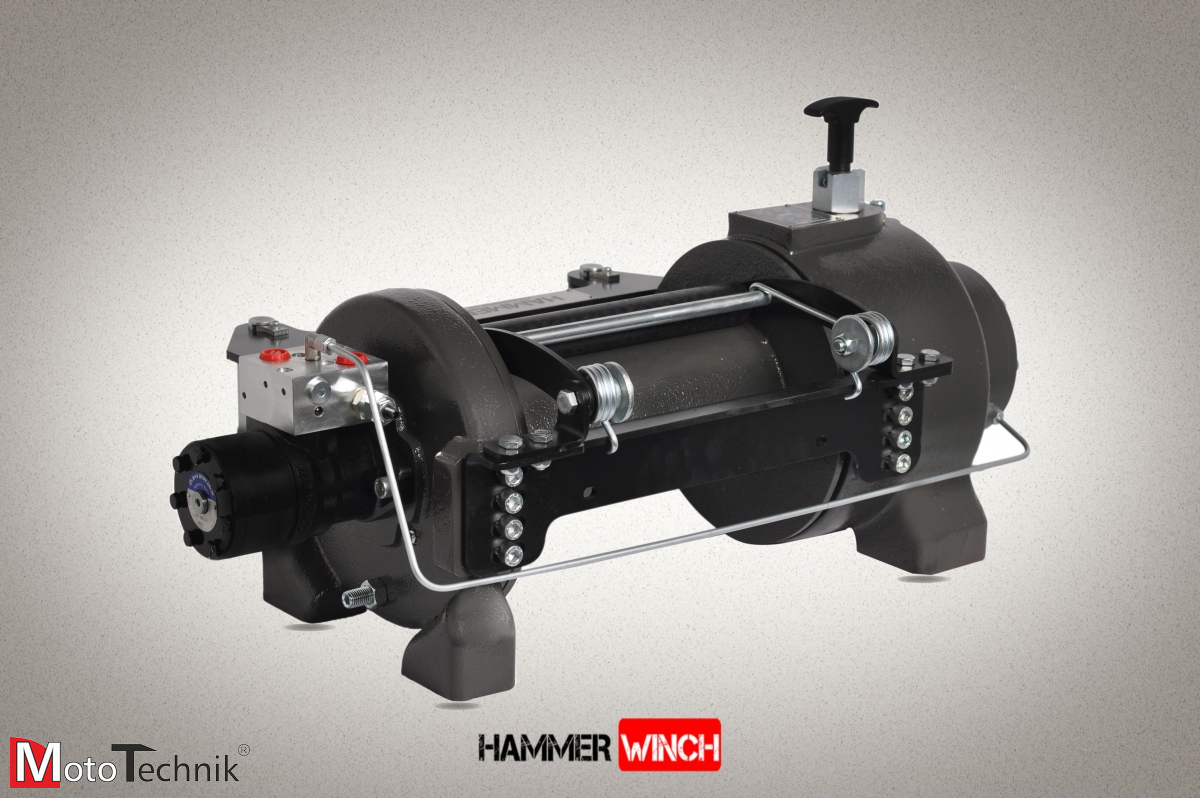 Wyciągarka hydrauliczna HAMMER HMW 12.0 PHT- Manual Clutch *