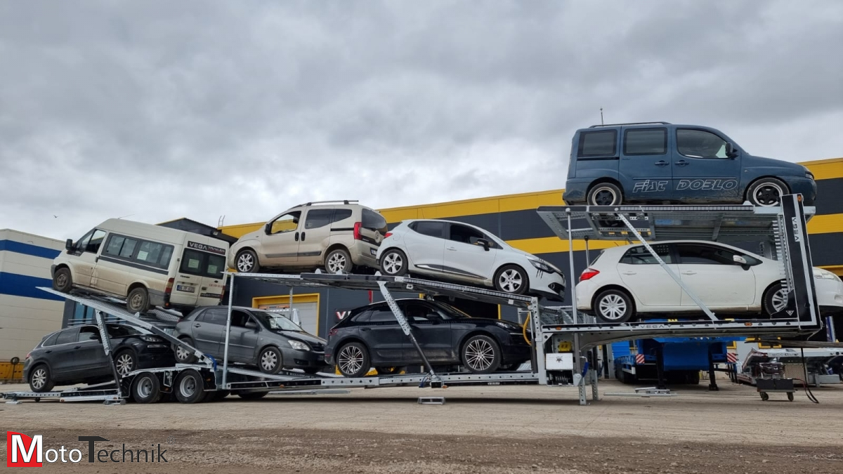 Naczepa VEGA TRAILER JEEP CARRIER VG-JE6 (rozsuwany środek)