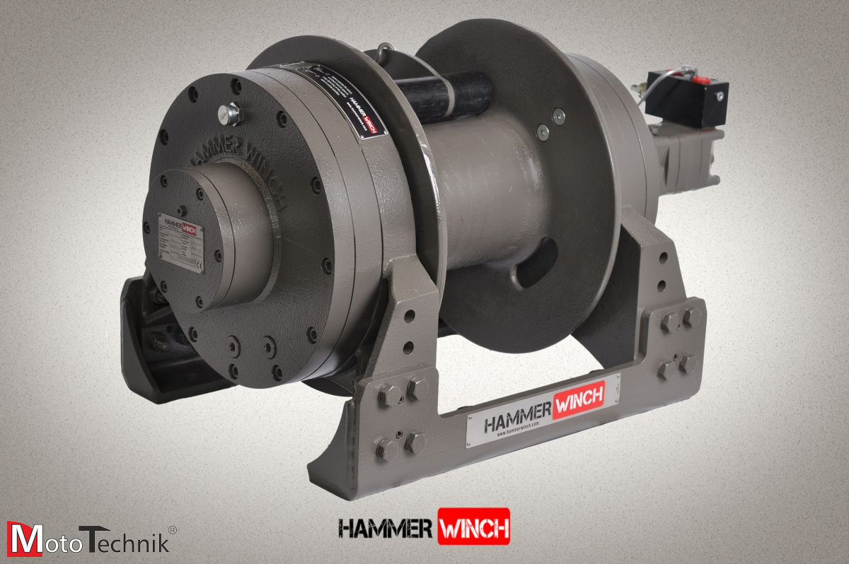 Wyciągarka hydrauliczna HAMMER HMW 30.0 PHT-EN-P - Pneumatic Clutch ***