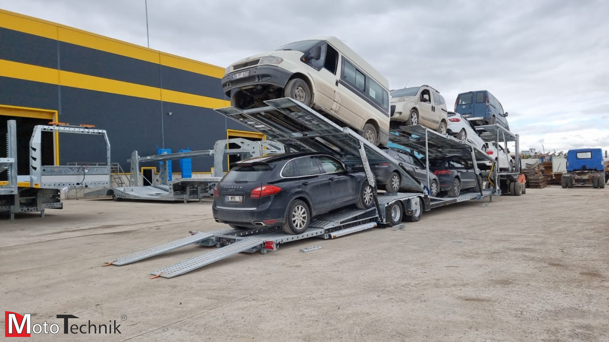 Naczepa VEGA TRAILER JEEP CARRIER VG-JE6 (rozsuwany środek)