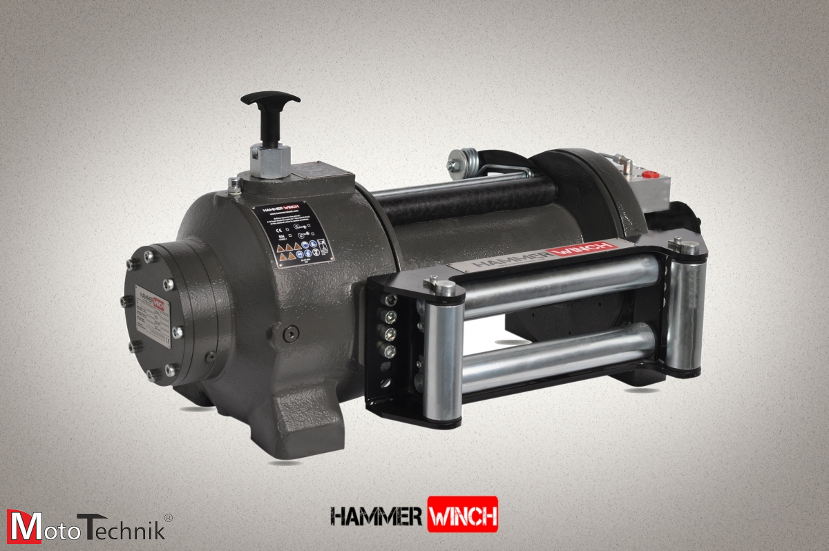 Wyciągarka hydrauliczna HAMMER HMW 15.0 PHT- Manual Clutch *