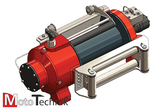 Wyciągarka hydrauliczna HAMMER HMW 12.6 PHT-EN-P - Pneumatic clutch *