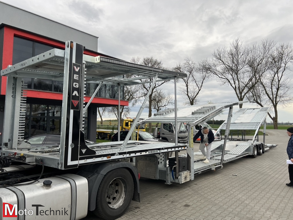 Naczepa VEGA TRAILER JEEP CARRIER VG-JE6 (rozsuwany środek)