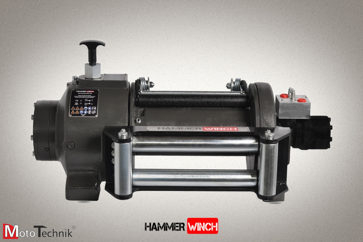 Wyciągarka hydrauliczna HAMMER HMW 12.0 PHT- Manual Clutch *