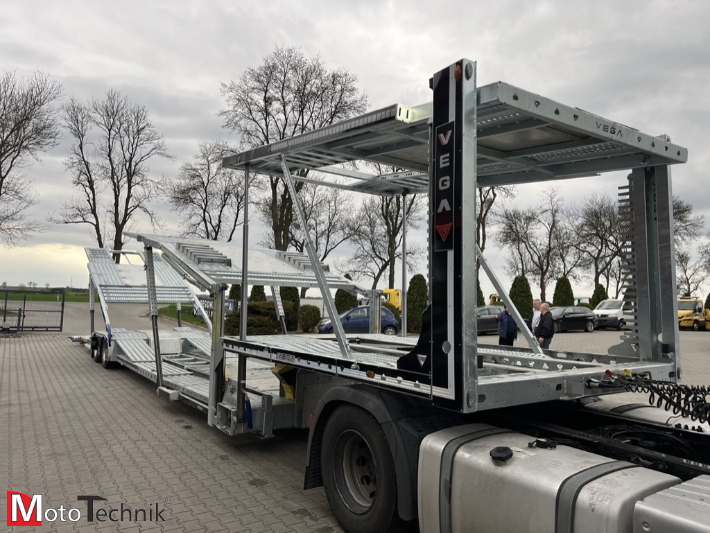 Naczepa VEGA TRAILER JEEP CARRIER VG-JE6 (rozsuwany środek)