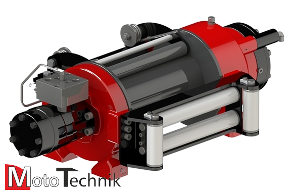 Wyciągarka hydrauliczna HAMMER HMW 7.8 PHT-ST-P Pneumatic Clutch (STEEL BODY )