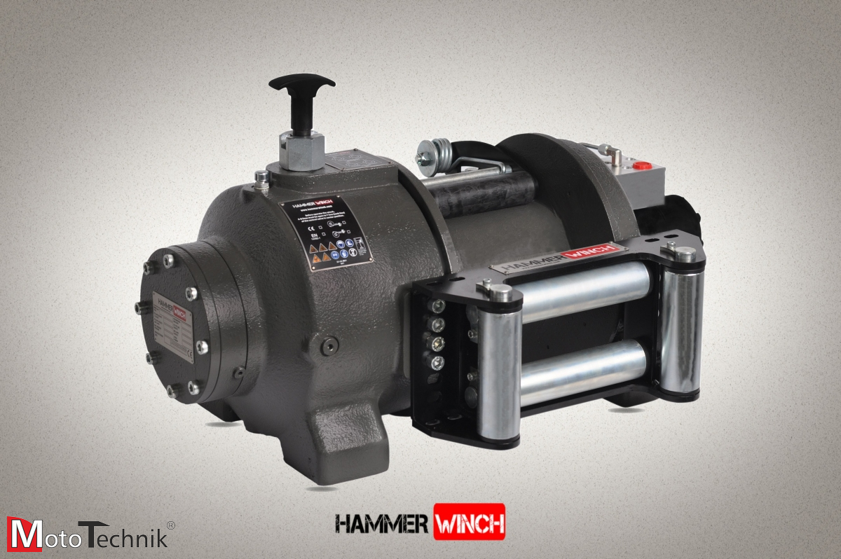 Wyciągarka hydrauliczna HAMMER HMW 15.0 PHT-K-P- Pneumatic Clutch (COMPACT) *