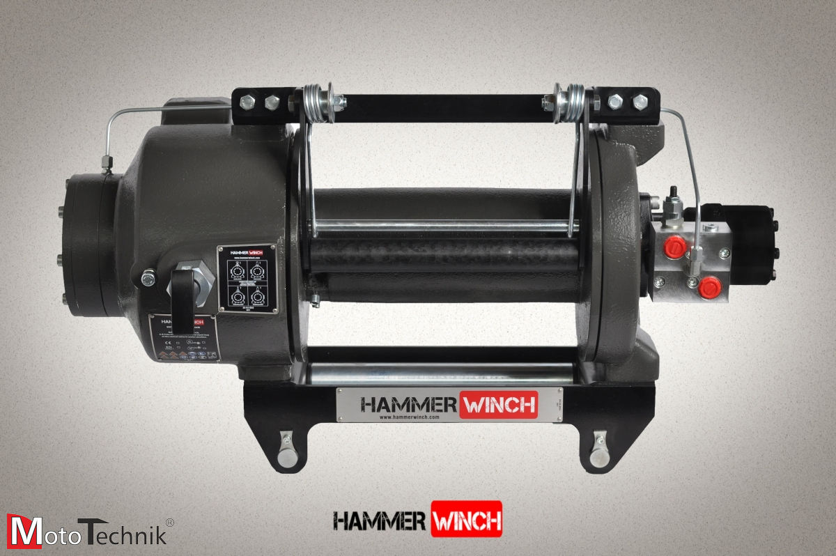 Wyciągarka hydrauliczna HAMMER HMW 12.0 PHT-P- Pneumatic Clutch *