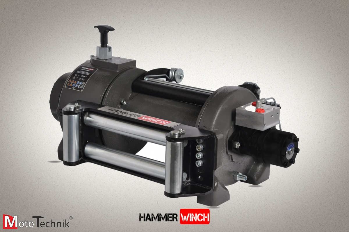 Wyciągarka hydrauliczna HAMMER HMW 15.0 PHT-P- Pneumatic Clutch *