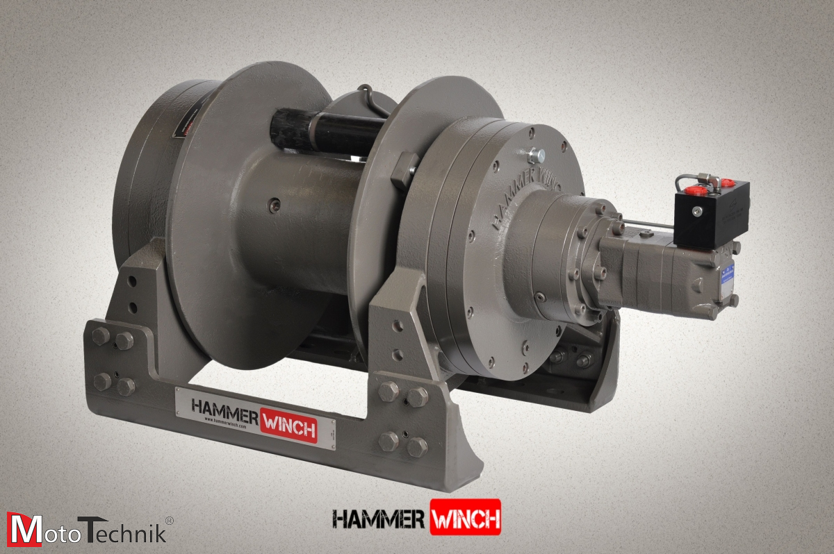 Wyciągarka hydrauliczna HAMMER HMW 22.0 PHT-EN-P - Pneumatic Clutch **