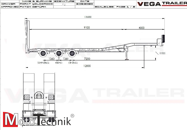 Naczepa VEGA TRAILER KASHWAA VG-L3K