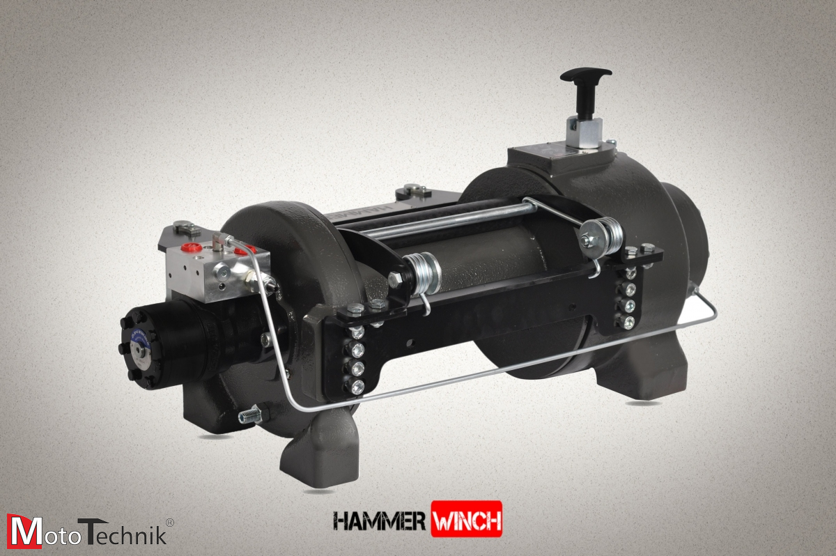 Wyciągarka hydrauliczna HAMMER HMW 15.0 PHT-P- Pneumatic Clutch *