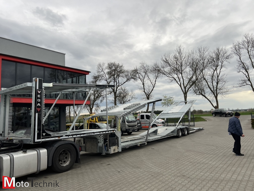 Naczepa VEGA TRAILER JEEP CARRIER VG-JE6 (rozsuwany środek)