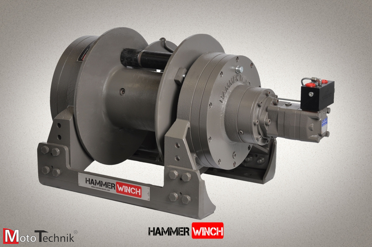Wyciągarka hydrauliczna HAMMER HMW 20.0 PHT-EN-P - Pneumatic Clutch **