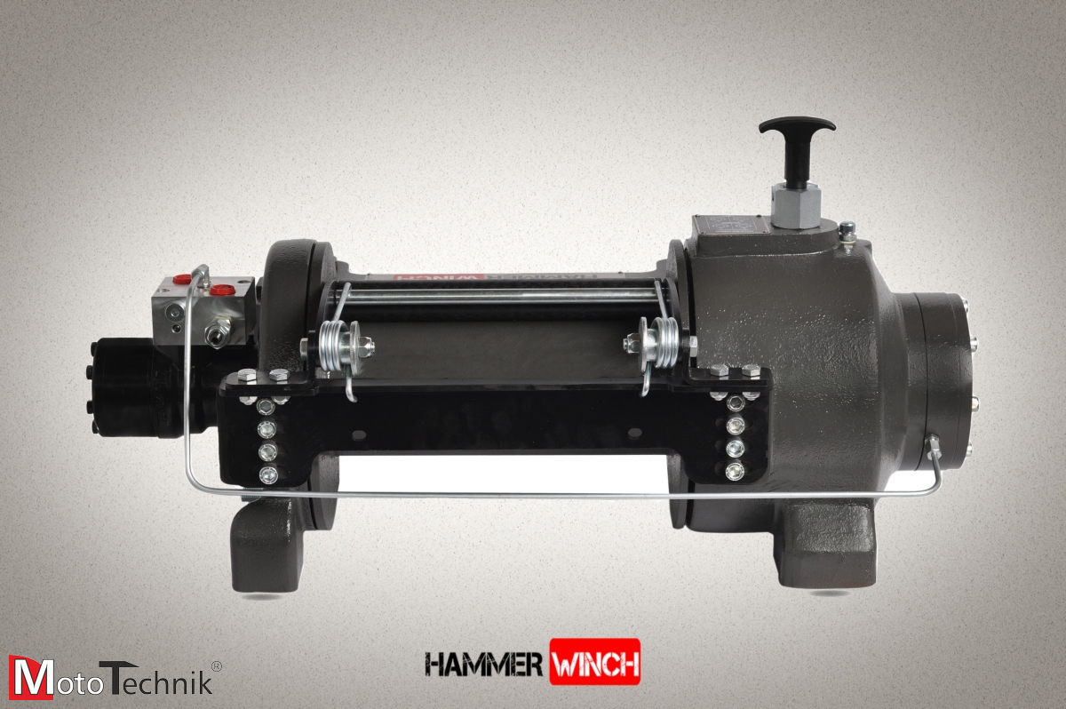 Wyciągarka hydrauliczna HAMMER HMW 12.0 PHT-P- Pneumatic Clutch *