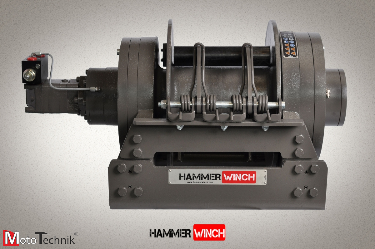 Wyciągarka hydrauliczna HAMMER HMW 30.0 PHT-EN-P - Pneumatic Clutch ***