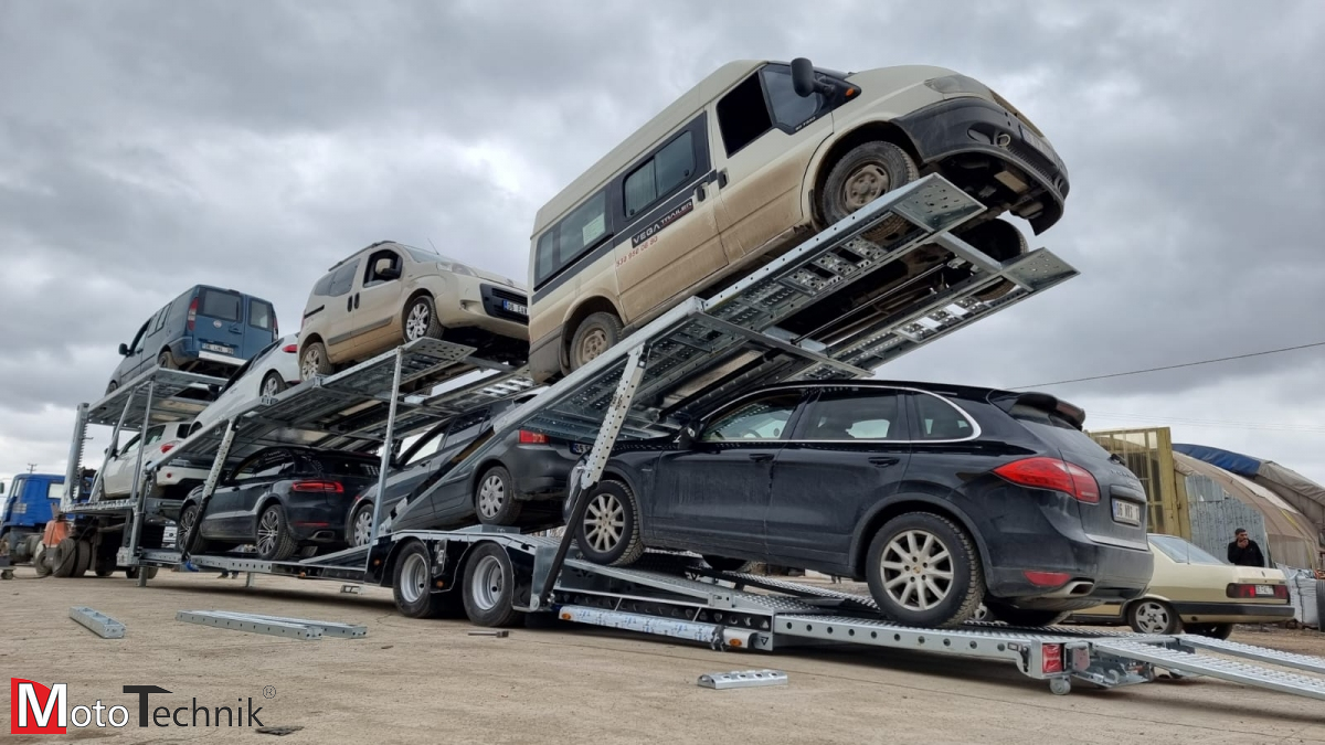 Naczepa VEGA TRAILER JEEP CARRIER VG-JE6 (rozsuwany środek)