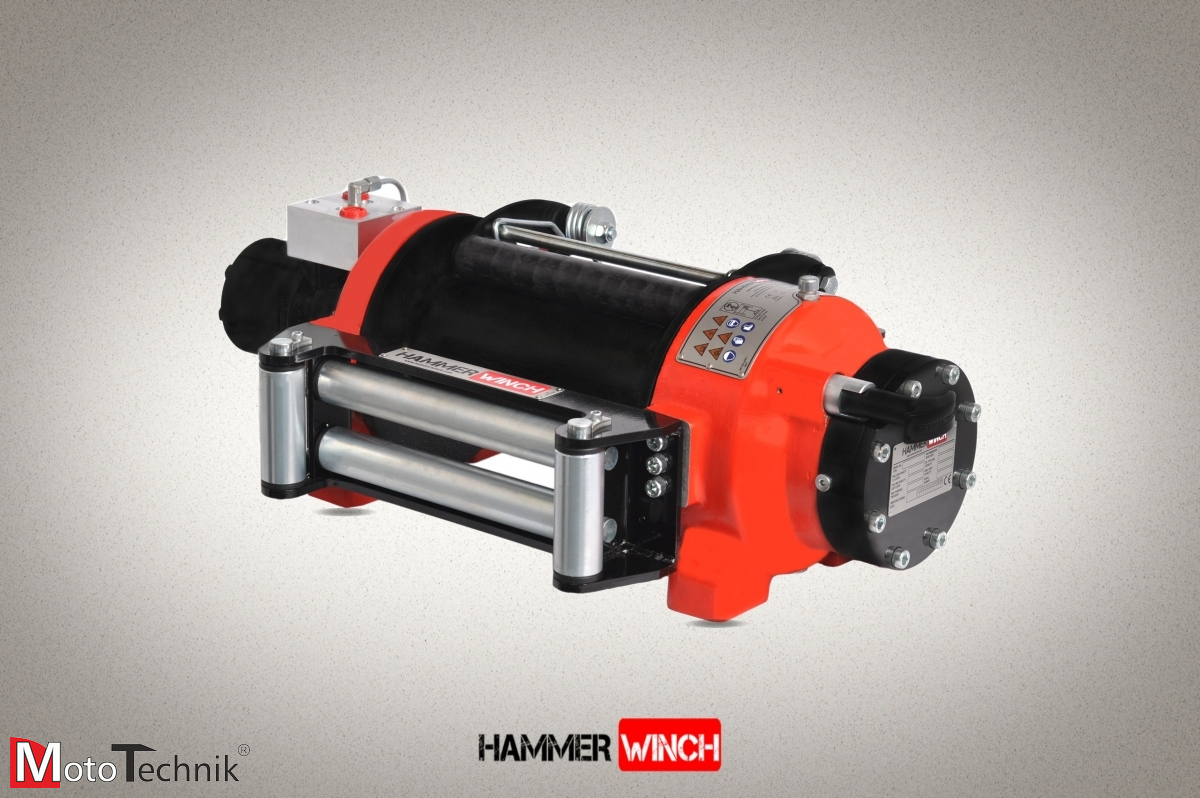 Wyciągarka hydrauliczna HAMMER HMW 6.8 PHT-ST- Manual Clutch (STEEL BODY )